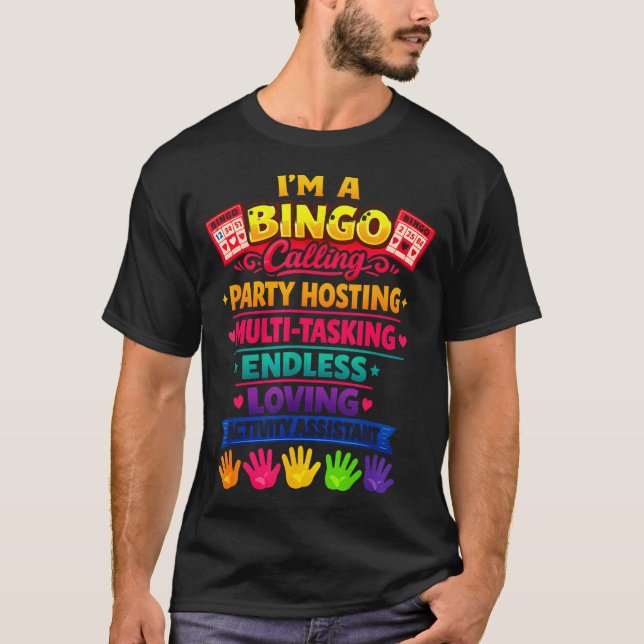 Activity assistant national activity professionals T-Shirt (Front)