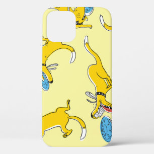 Activity dogs: frisbee sports pattern iPhone 12 case
