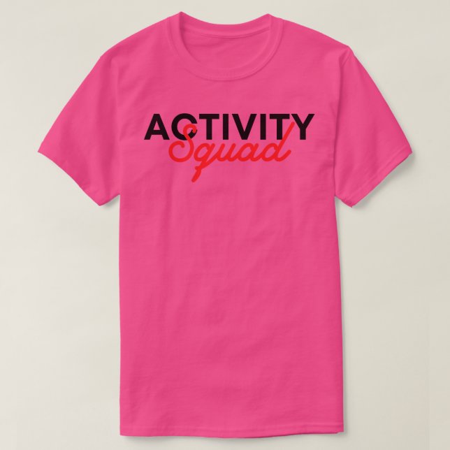 Activity Squad 6 T-Shirt (Design Front)