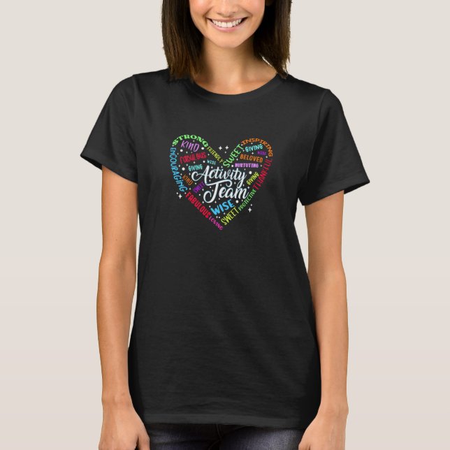 Activity Team Assistant Squad Professionals Week D T-Shirt (Front)