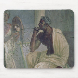 Actor and Mask, from the House of the Tragic Poet, Mouse Pad