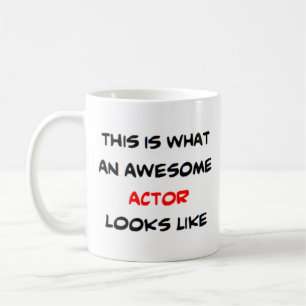 actor, awesome coffee mug