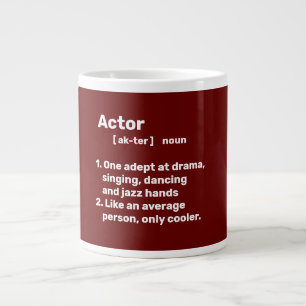 Actor definition large coffee mug
