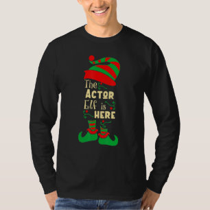 Actor Elf Christmas Matching Family Christmas T-Shirt