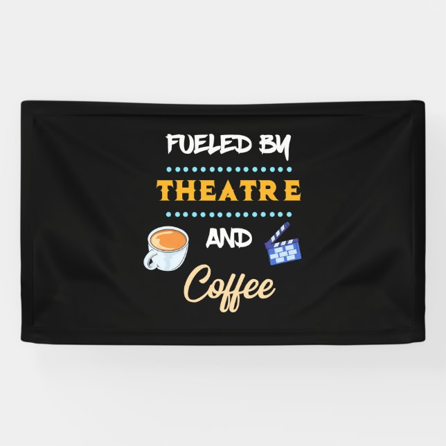 Actor Fuelled By Theatre Coffee Banner (Horizontal)