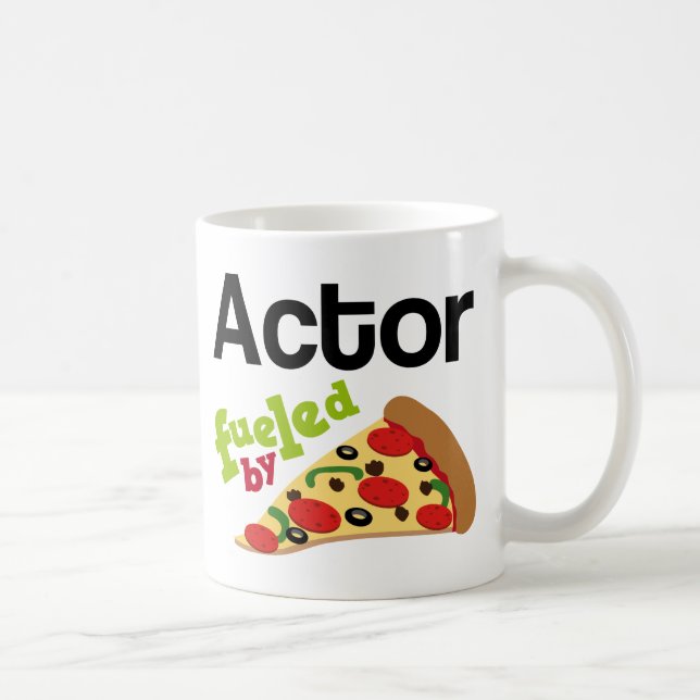 Actor (Funny) Pizza Coffee Mug (Right)