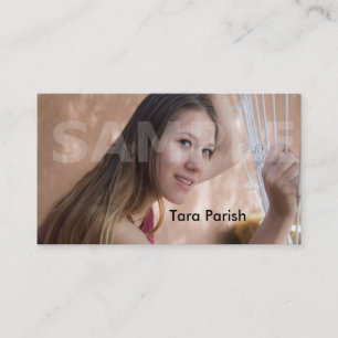 Actor headshot business card models acting