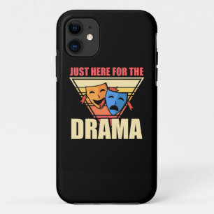 Actor Just Here For The Drama Case-Mate iPhone Case