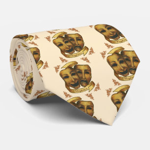 Actor Masks Tie
