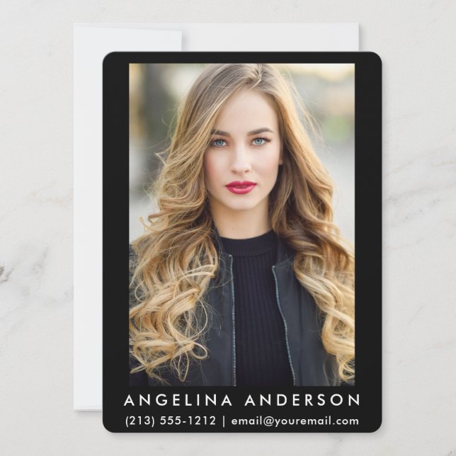 Actor Model Photo Card BR (Front)