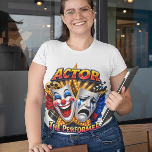 Actor - The Performer Women's Plus Size T-Shirt