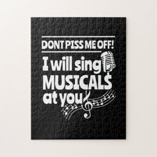 Actor Will Sing Musicals At You Jigsaw Puzzle