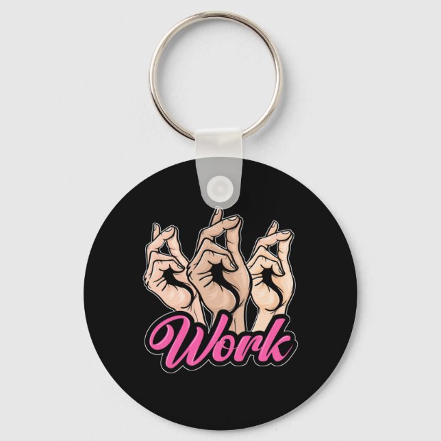 Actor Work Key Ring (Front)