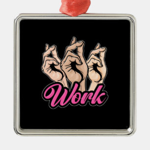 Actor Work Metal Tree Decoration