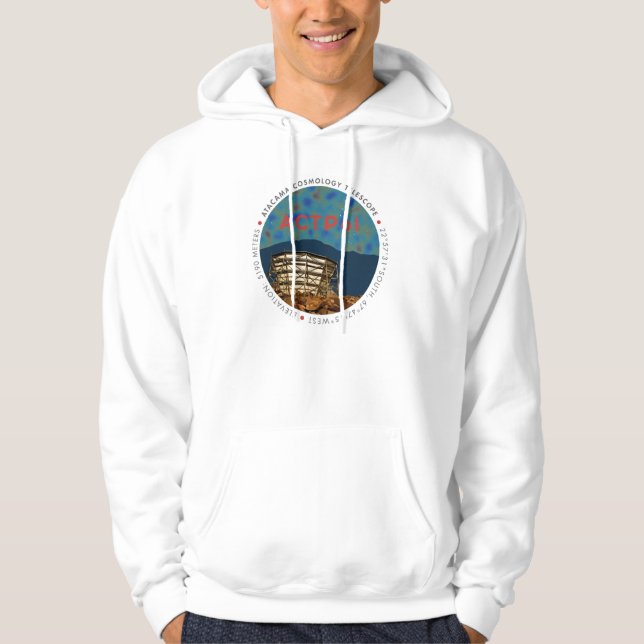 ACTPol CMB Logo Hoodie (Front)