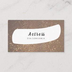 Actress / Actor Business Card