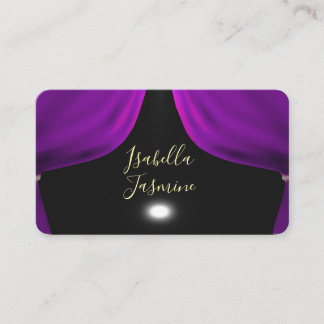 Actress actor influencer psychic business card