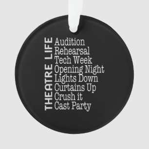 Actress  Broadway Actor  Musical Lover Acting Ornament