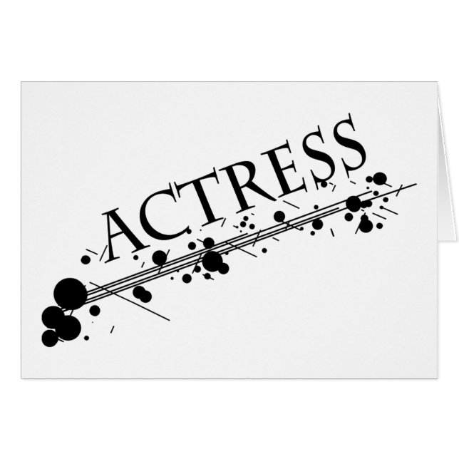 Actress Cool products! (Front Horizontal)