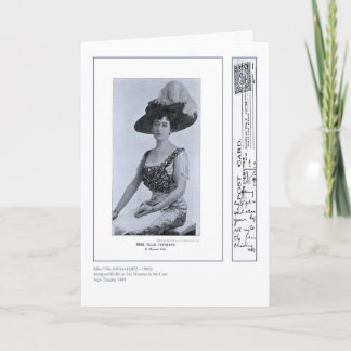 Actress Ellis Jeffreys Greeting Card