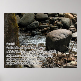 Acts 2:17 Promises Poster