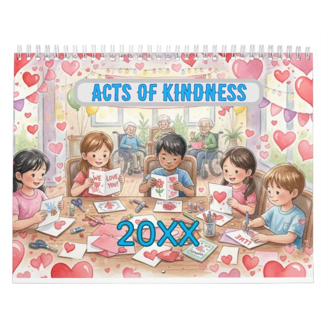 Acts of Kindness Every Month Calendar (Cover)