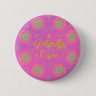 Actually I can button