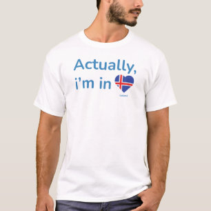 Actually im in Iceland T-Shirt