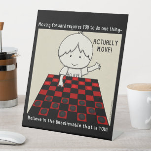 Actually Move Pedestal Sign