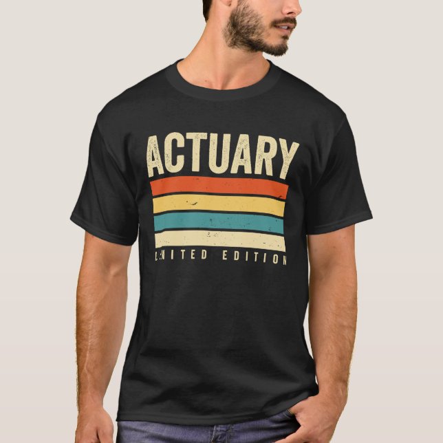 Actuary Limited Edition T-Shirt (Front)