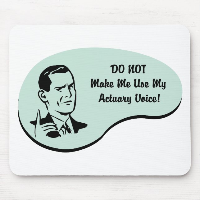 Actuary Voice Mouse Pad (Front)