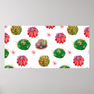 ?actus seamless floral pattern background, wallpap poster