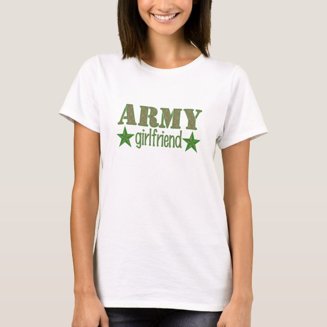 ACU army girlfriend T-Shirt (Front)