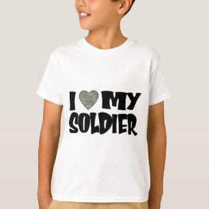 ACU Heart - I Love My Soldier T-Shirt