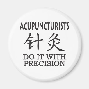Acupuncture Chinese Symbol Magnet