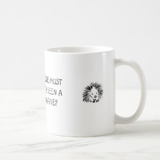 Acupuncture must work coffee mug