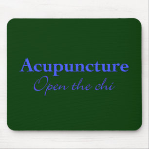 Acupuncture - Open the chi Mouse Pad