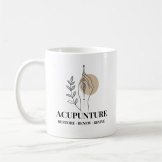 Acupuncture Therapy Mug Restore Renew Revive