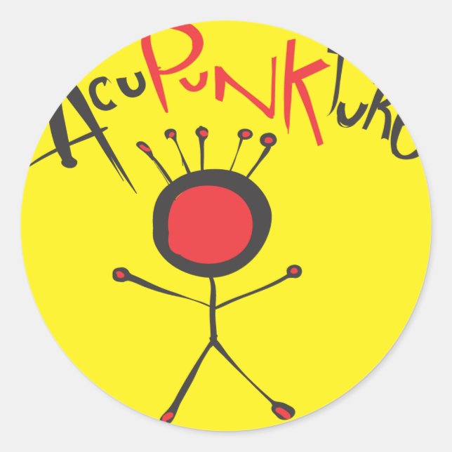 Acupunkture Stickers (Front)