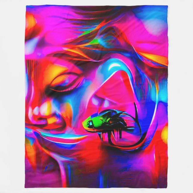 Acusticophobia 2 fleece blanket (Front)
