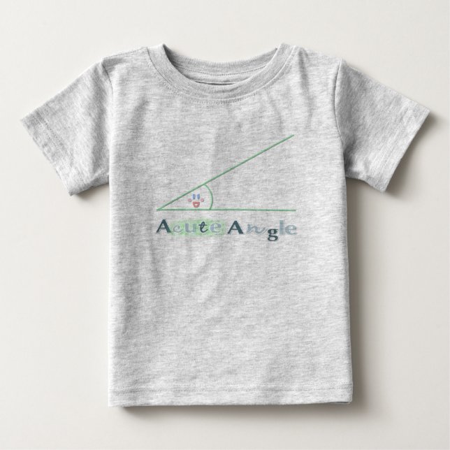 Acute Angle Baby T-Shirt (Front)