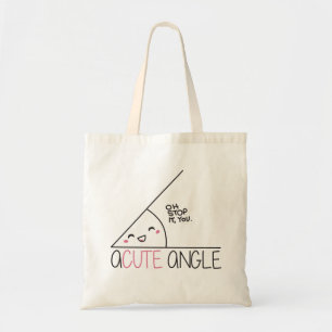 Acute Angle Tote Bag