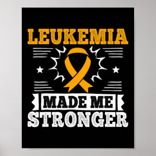 Acute Leukaemia Gift For Leukaemia Patients Poster
