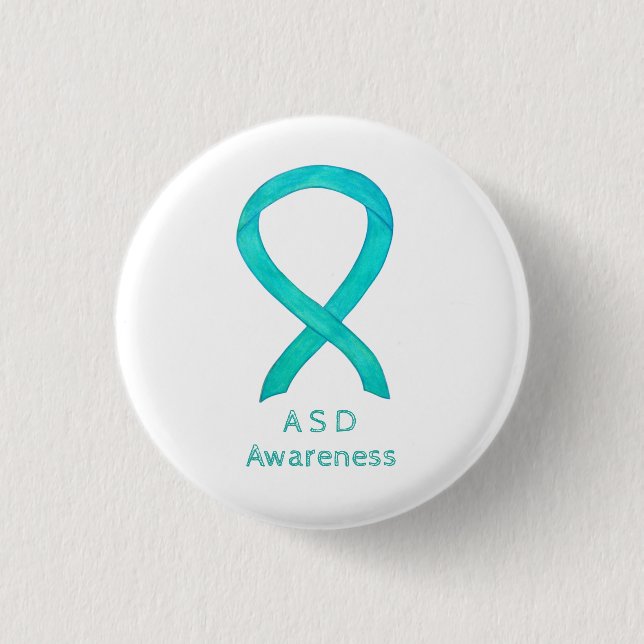 Acute Stress Disorder (ASD) Awareness Ribbon Pin (Front)