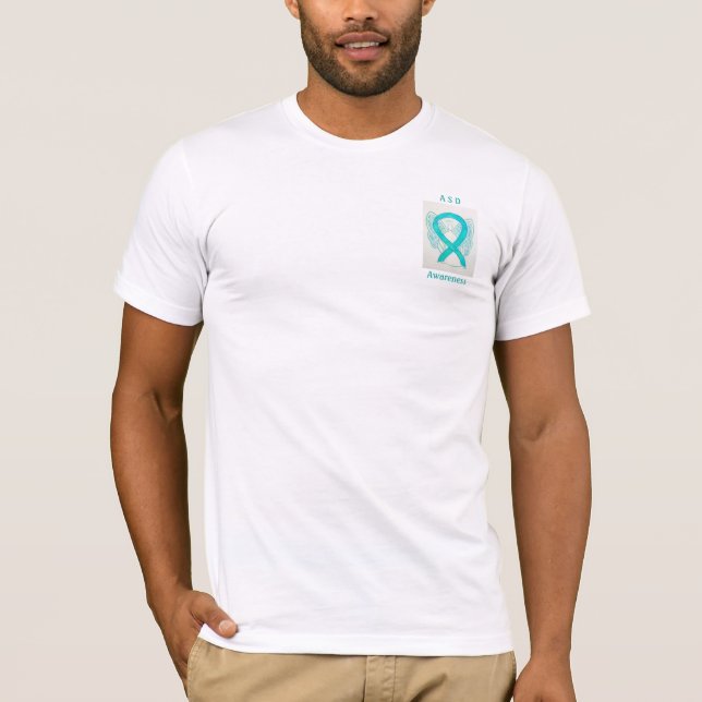 Acute Stress Disorder (ASD) Awareness Ribbon Tee (Front)