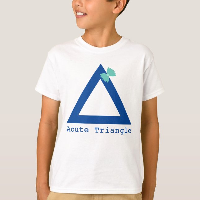 Acute Triangle Kids T-shirt (Front)