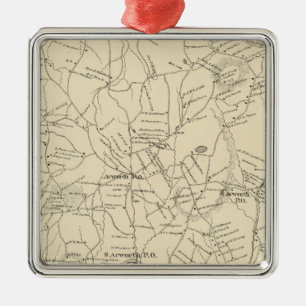 Acworth, Sullivan County Metal Tree Decoration