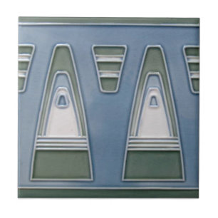 AD047 Art Deco Reproduction Ceramic Tile