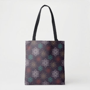 AD 006 - Christmas digital graphic pattern Tote Bag
