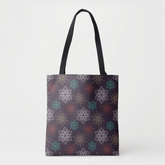 AD 006 - Christmas digital graphic pattern Tote Bag (Front)